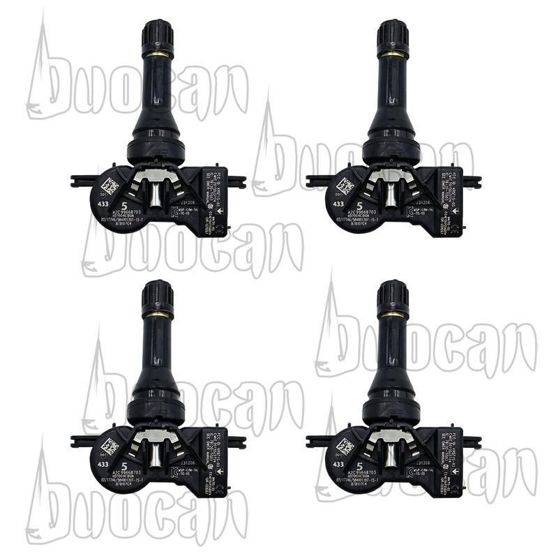 4 PCS Tire Pressure Monitor Sensor 40700-4CB0A 407004CB1B 433MHz For Alpine A110 Nissan Leaf NV200 Qashqai Renault Koleos Megane