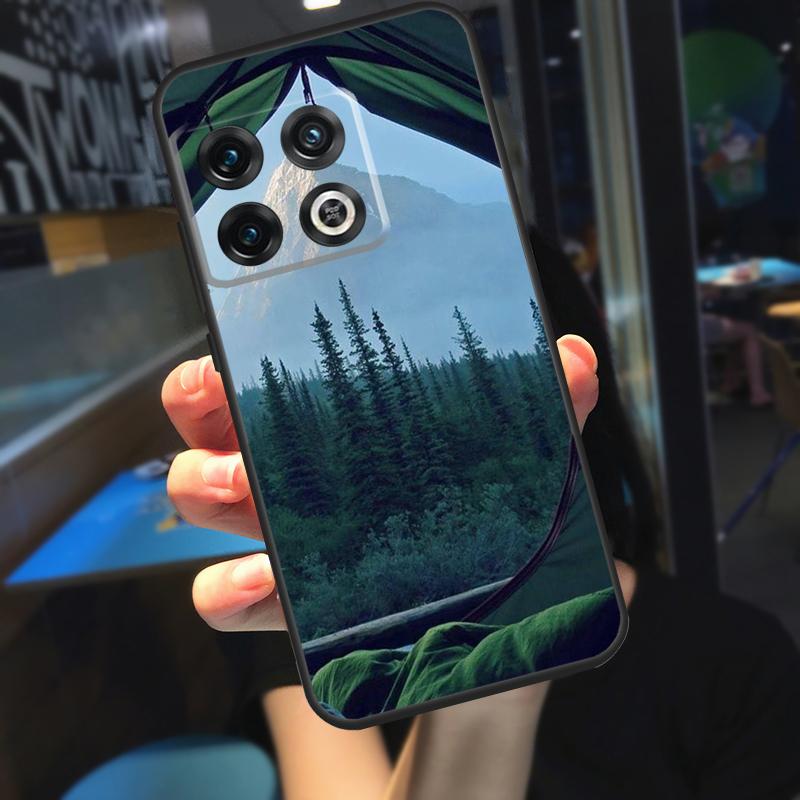 Camping Natur Berg Funda Für OnePlus 12R 13 R 12 11 9 10 Pro 8T 9RT 10T OnePlus Nord 4 CE 2 3 Lite N20 N30 Hülle