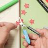 Writing Tool Stationery Plastic Ballpoint Pen Multifunction Signature Ballpen Ruler