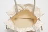 [Hasegawa] Lace Drawstring Bag with Handle, Suitable for Japanese Clothing, Kimono, and Yukata, Made In Japan (beige)