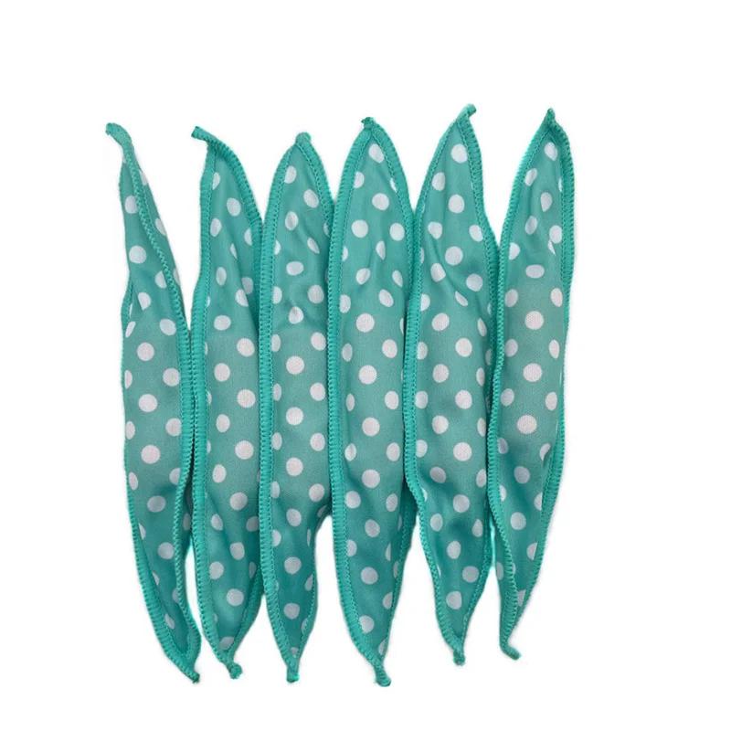 

10Pcs/Lot Hair Curlers Soft Sleep Pillow Rollers Set Best Flexible Foam and Sponge Magic Hair Care DIY Hair Styling Tools