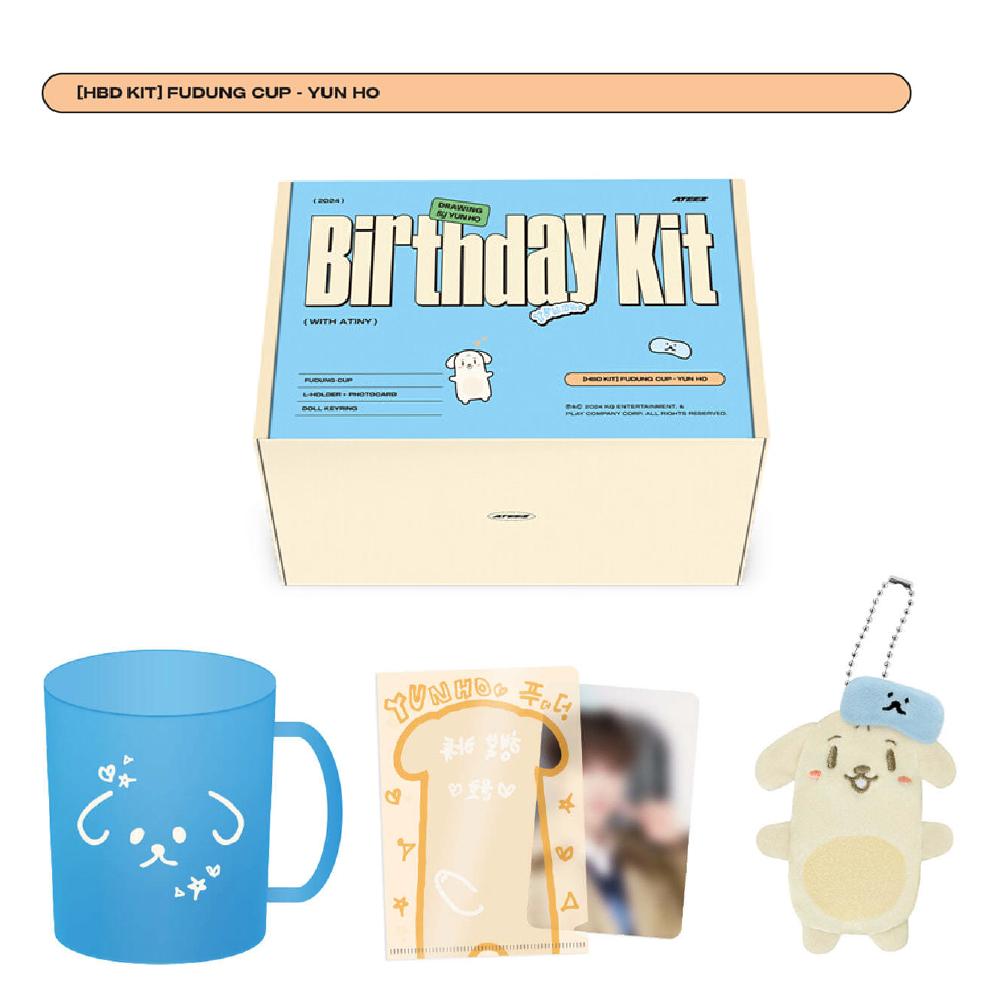 

Комплект ATEEZ HBD FUDUNG Cup YUN HO