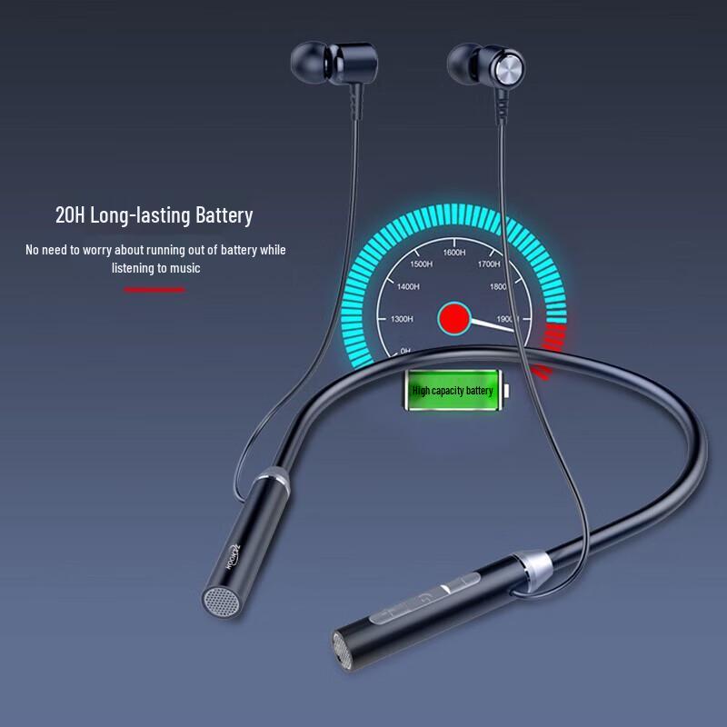 KOOKZZ R01 Wireless Neckband Sport Earphones