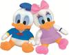 [CRUX] Donald & Daisy Disney Nico Plush Keychains, Disney 2-Piece Plush Keychain with Ball Chain, Pair (142980)