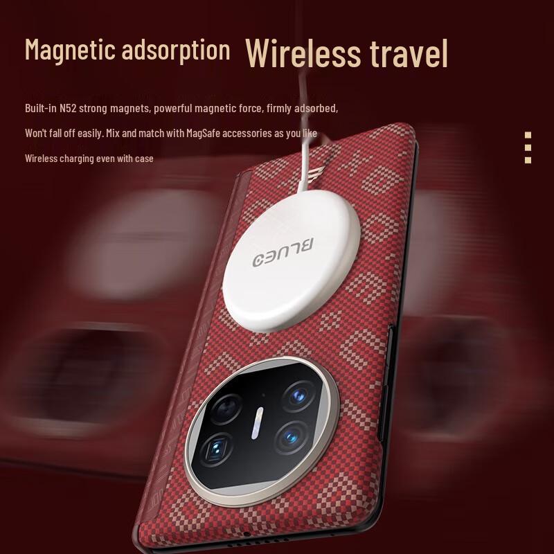 Mr. Blue Ape Aramid Fiber Magnetic Hinge Case for Huawei Mate X5