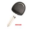 Jingyuqin Transponder Chip Key Shell For Opel Agila Combo Van Corsa Meriva Tigra Chevrolet Cruze HU46 HU43 HU100 YM28 Uncut