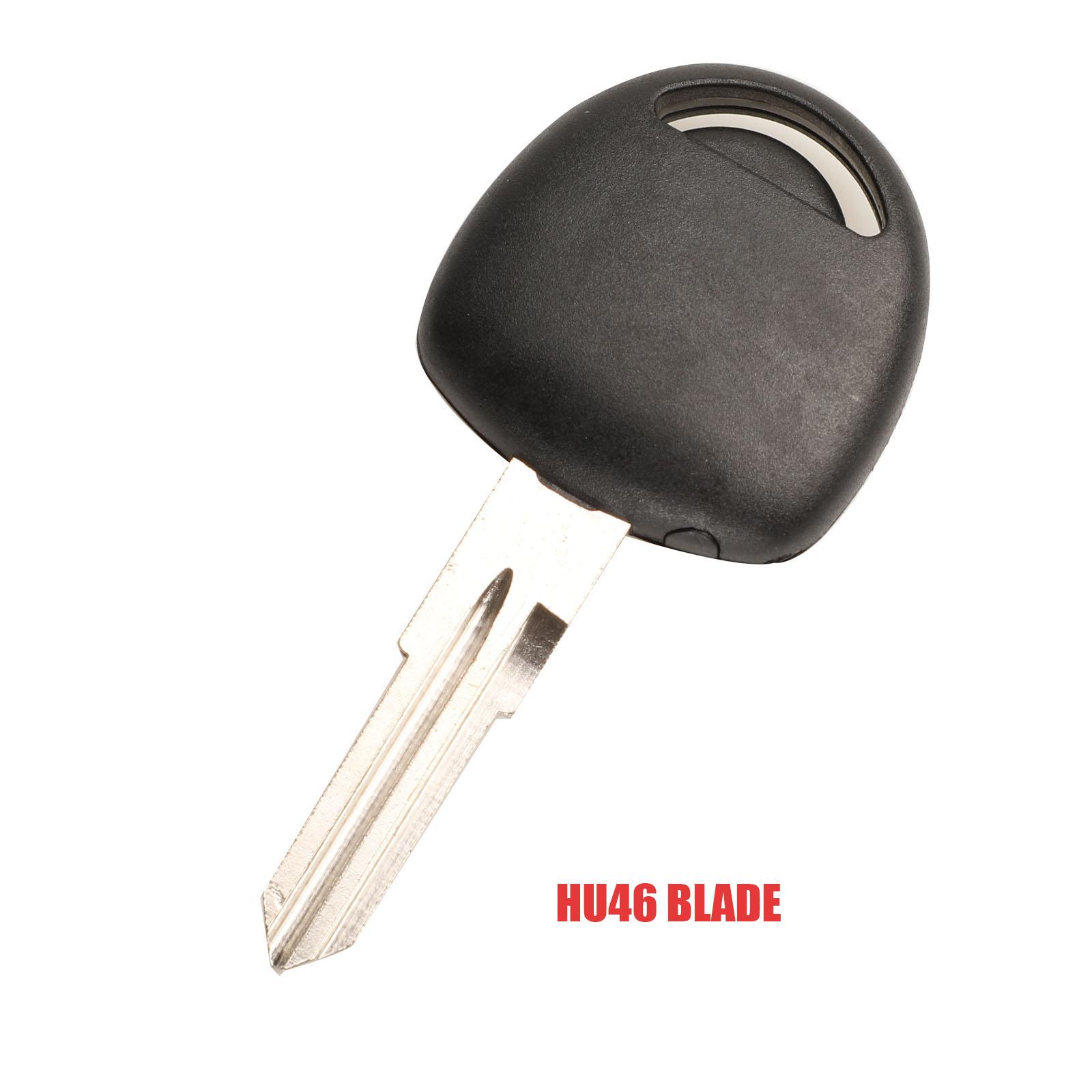 

Jingyuqin транспондерный чип-ключ оболочка для Opel Agila Combo Van Corsa Meriva Tigra Chevrolet Cruze HU46 HU43 HU100 YM28 неразрезанный for opel ucla синий