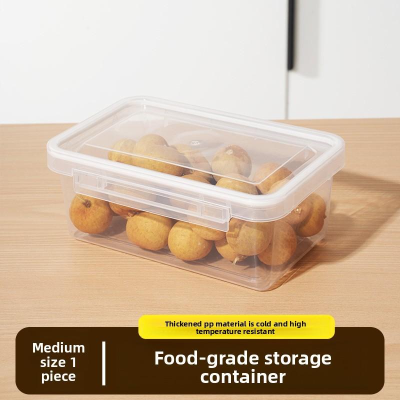 Refrigerator Specific Food Grade Sealed Portable Fresh-keeping Fruit Food Storage Box