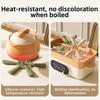 Suction Cup Silicone Insulation Mat Heat Resistant Non-slip Kitchen Trivet Non-Stick Decorative Coasters Set With Bracket