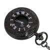Retro Roman Numeral Pocket Watch with Large White and Black Design, Model 8075.