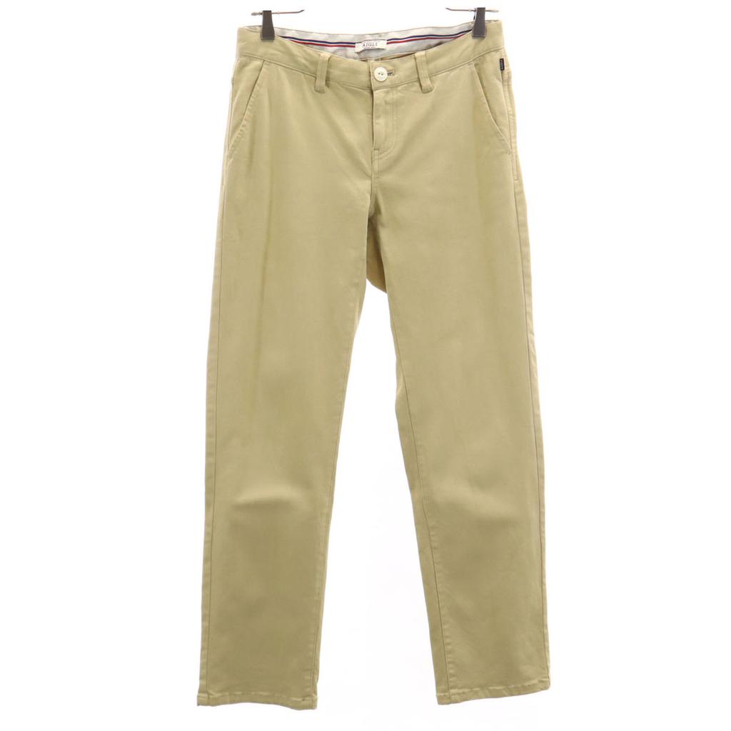AIGLE Stretch pants S Khaki beige Women Used