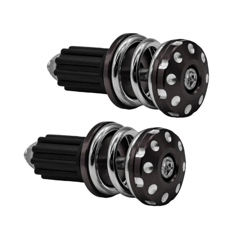

Creative Motorcycle Bar Ends Featuring Unique Spring Mechanism Suitable For Vibration Reduction Improved Ride Stability