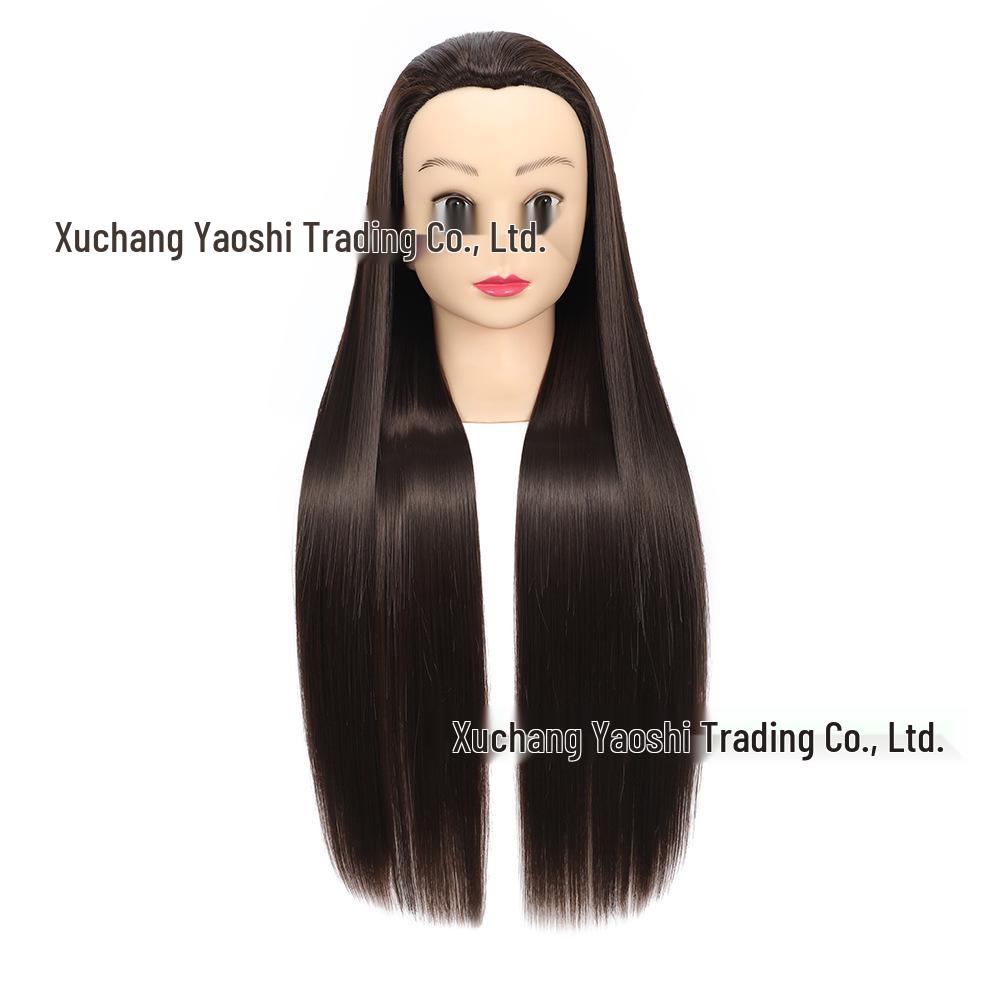 Wig Mannequin Head for Braiding, Styling, and Makeup Practice