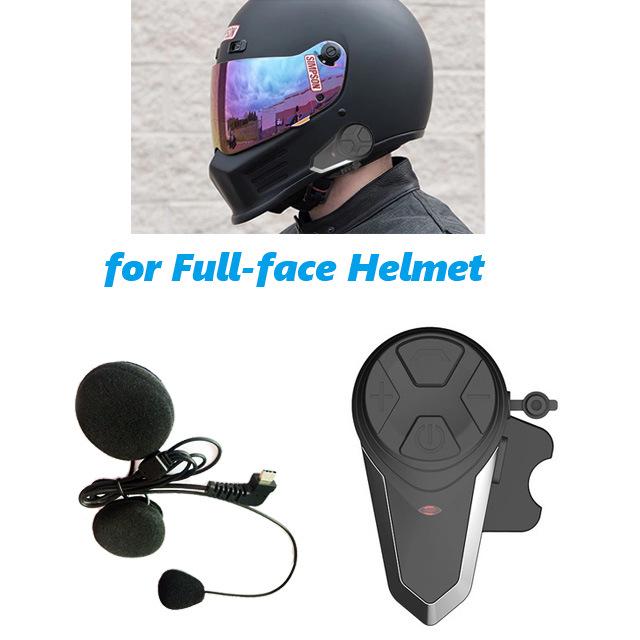 Neutral S3 Bluetooth Motorcycle Helmet Headset with Noise Cancelling & 3-Person Switching