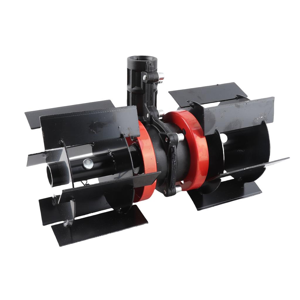 10cm Weeding Wheel Universal 9 Teeth Aluminum Iron Deep Plowing Wheel for Grass Mower Tiller Scarifier Accessory 26mm