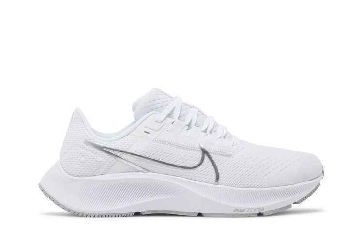 Nike Wmns Air Zoom Pegasus 38 'White Metallic Silver'