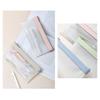 Pencil Case Pen Case Zipper Pouch Clear Stationery Bag Pencil Holder Pencil Bag for Ballpoint Pens Markers Erasers