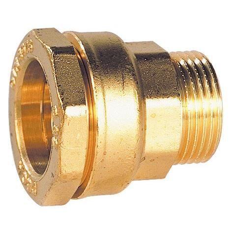 Raccord Laiton Droit - DIPRA - M20 - 15/21 - A Visser