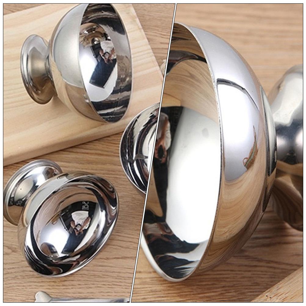 Stainless Steel Dessert Cup Cream Displaying Bowl Salad Bowls Fruit Storage Decorate Holder Office Child Candy Multipurpose