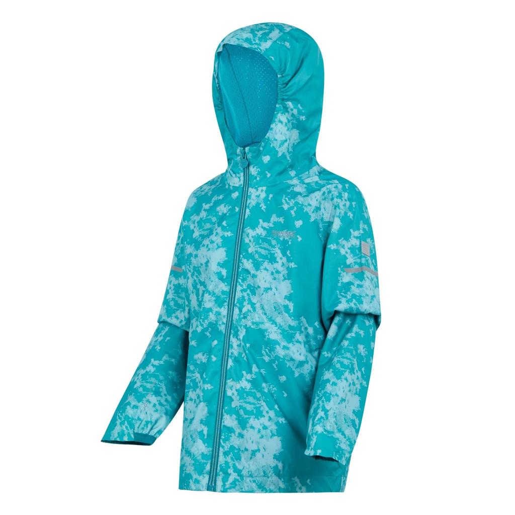 Regatta Childrens/Kids Lever II Abstract Waterproof Jacket