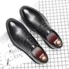 Fashion Pointed Casual Men's Shoes Business Simple and Comfortable Leather Shoes Dress Trendy Shoes Model 85139-A