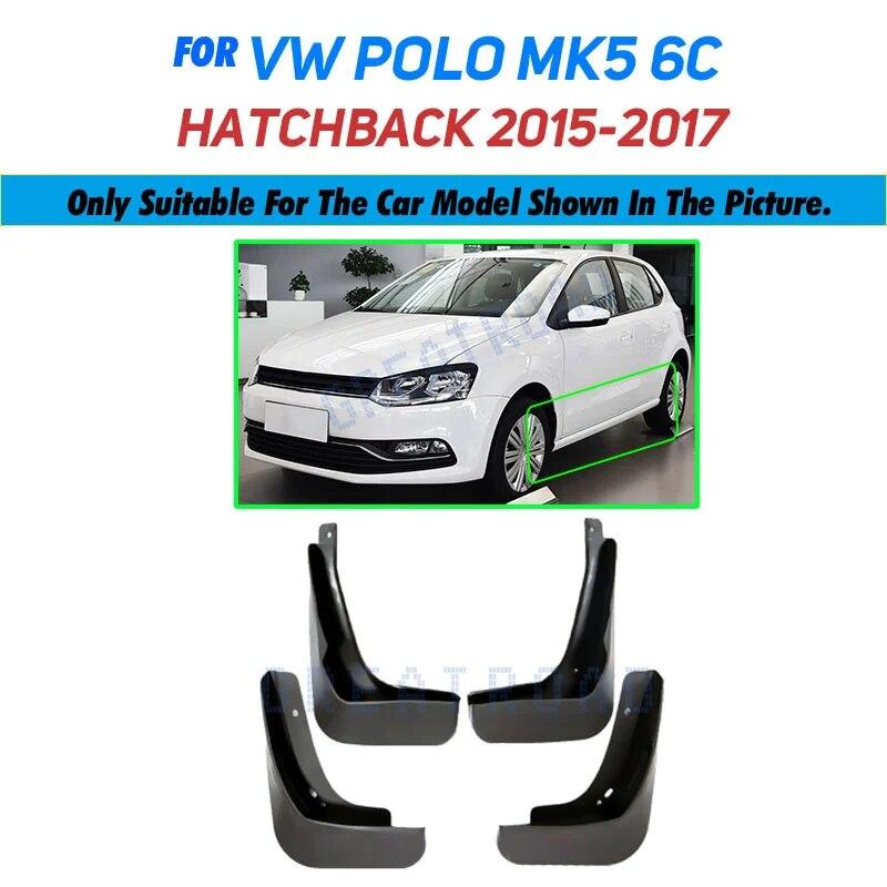 

Передние и задние брызговики для Volkswagen VW Polo MK5 6R 6C 2010-2017, брызговики на крыло, брызговики, автомобильные аксессуары 2015-2017