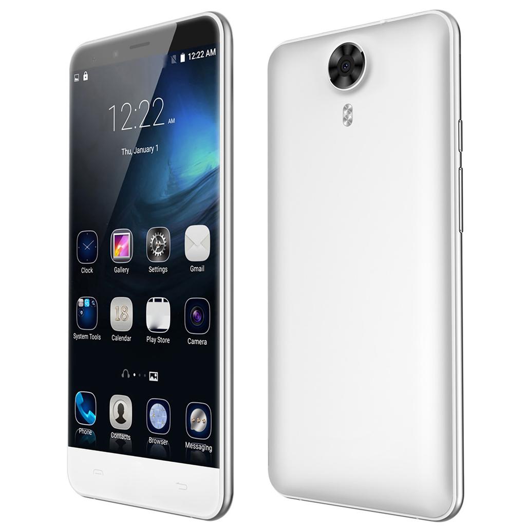 Smartphone 4G FDD LTE 3G WCDMA Octa Core MTK6753 64 bits Pantalla IPS de 5.5 3GB RAM 16GB ROM Cámaras Duales Frontales de 5MP 13MP