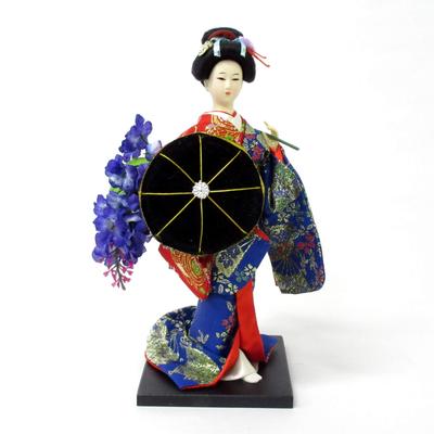 Figurine Japanese Doll 9 Inch Fujimusume 303-026