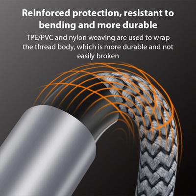 6A USB C Elbow Type C Fast Charge Cable Phone Extend Charging Cable for Iphone 15 Pro Xiaomi Samsung S21 Huawei Fast Charging