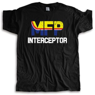 Cotton Tshirt Tshirt Summer Teeshirt Plus Size Mens Summer Tops MFP Main Force Patrol Interceptor Mad Max T-Shirt Men