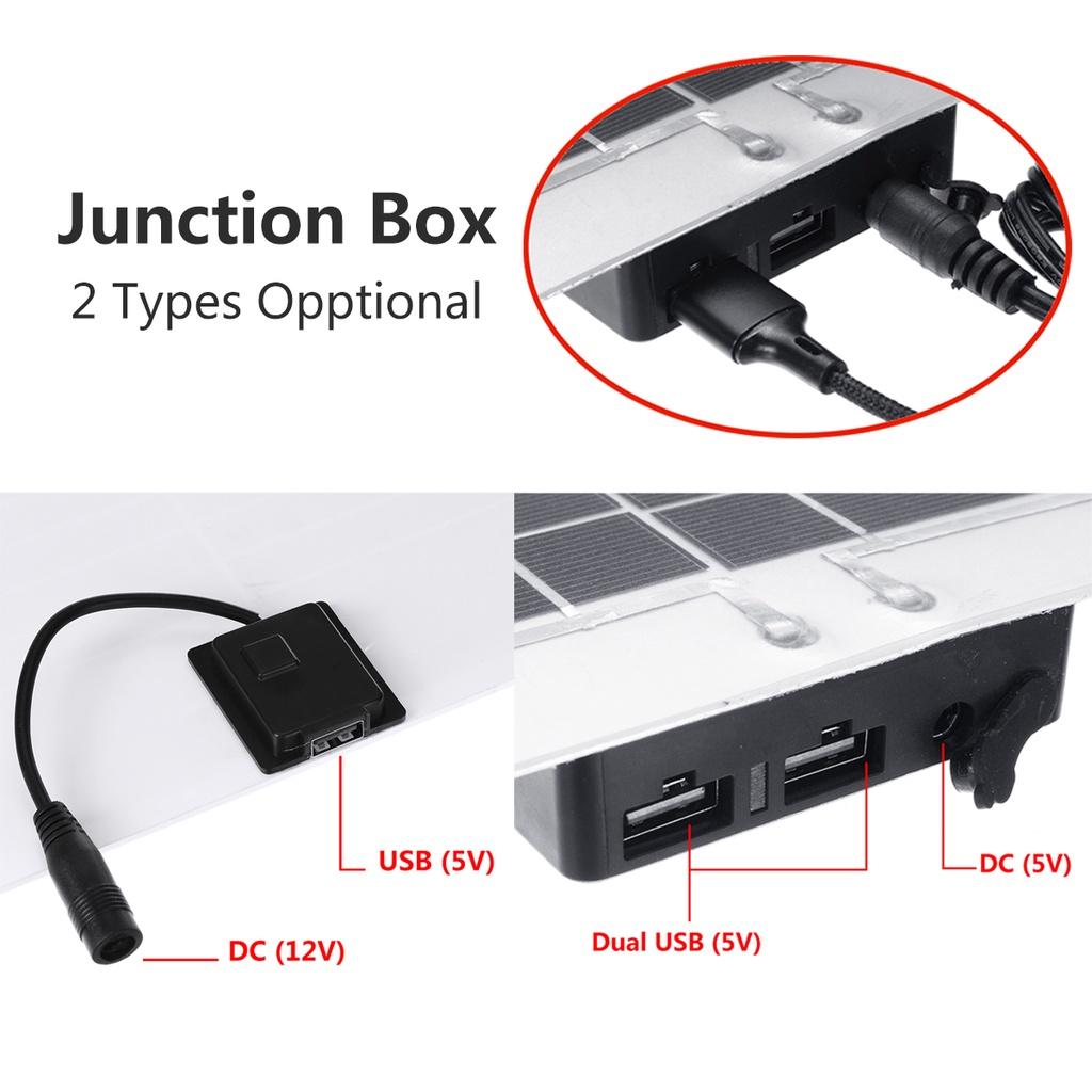 18/12V Solar Panel Light weight Solar Panel Mono crystalline cells solar battery charger With 10/20/30A Controller 100w