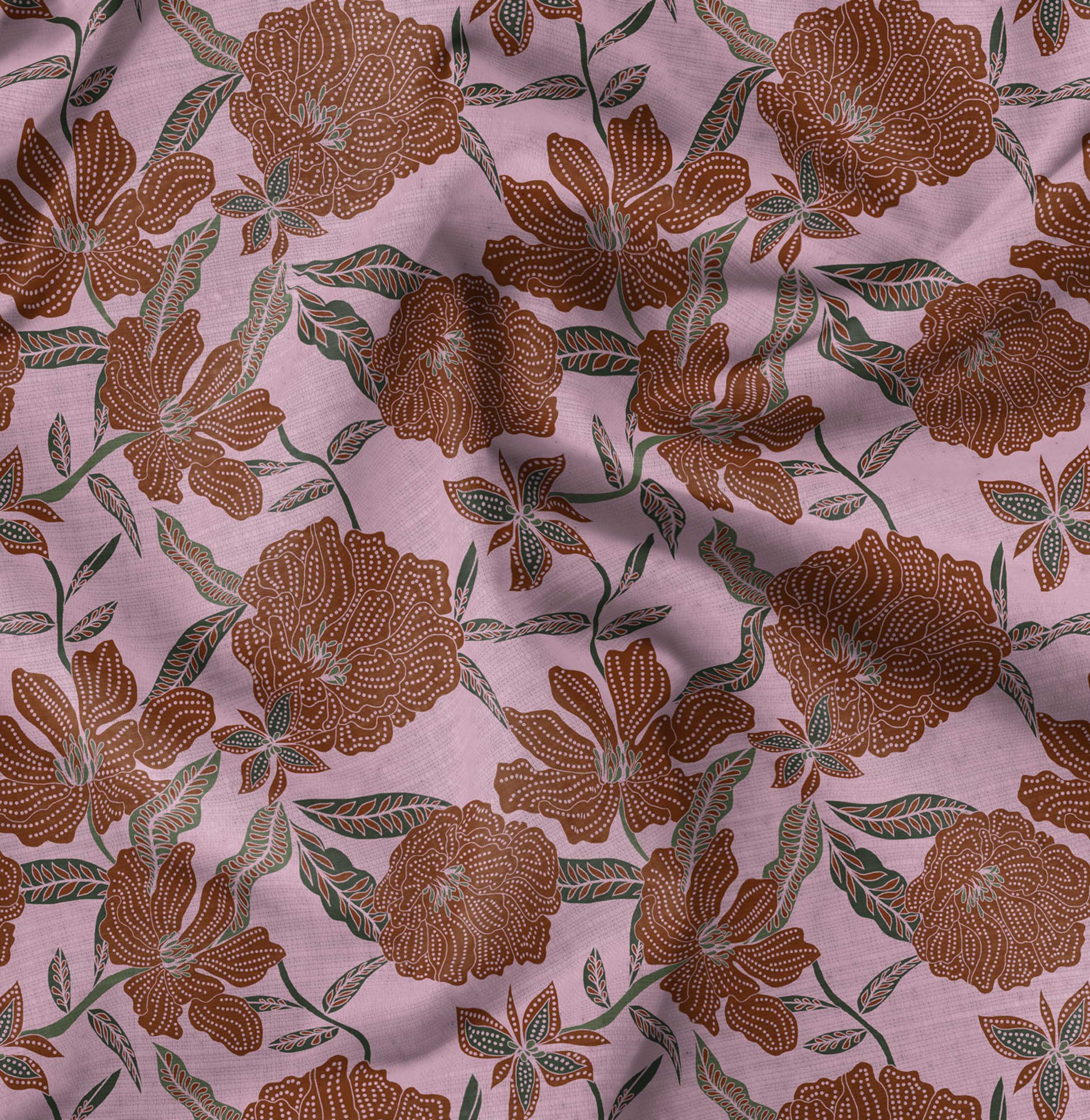 

Soimoi Квітковий принт, бавовняний батист, стьобана тканина, що продається у дворі шириною 42 дюйма, бавовняна тканина середньої щільності, швейні приналежності, чорний і 42 Inch Wide - Cotton Cambric коричневий