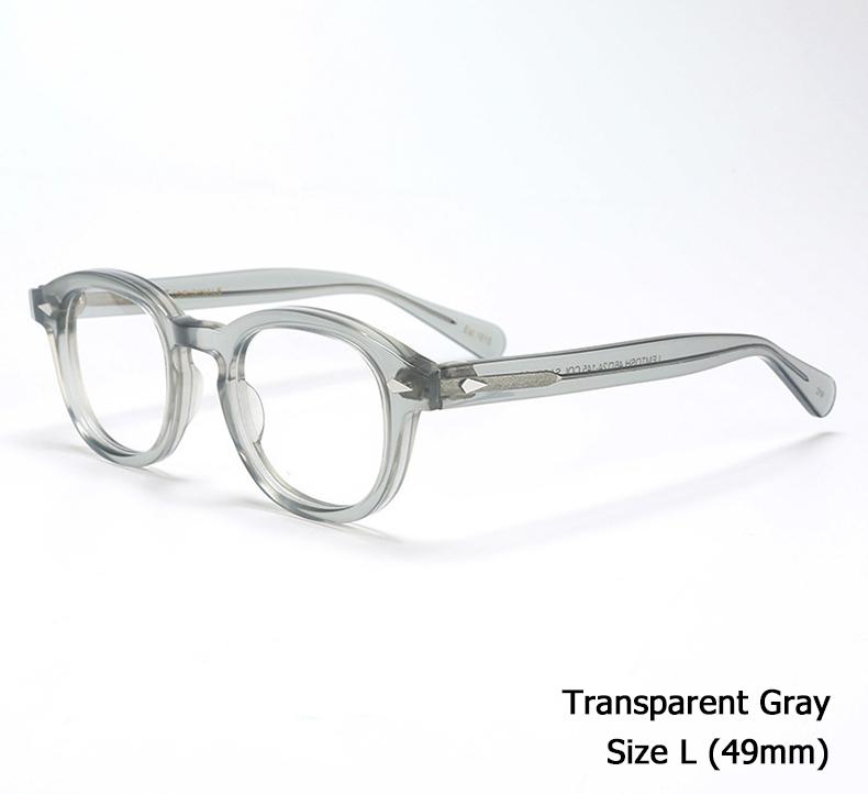 Johnny Depp Lemtosh Glasses Frame Men Women Luxury Brand Vintage Computer Goggles Acetate Glasses Frame Transparent Lens Box