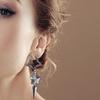 Trendy Asymmetrical Star Conical Earrings Comfortable Ear Rings Accessory Handmade Women Jewelry for Daily Wear