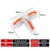 T Type Wire Connector Universal Compact Compact Splice Electrical Connectors  Electrical