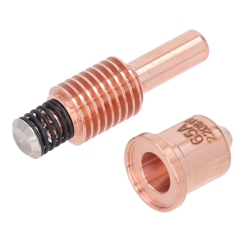 10 Pcs Set Plasma Cutter Electrode Nozzle 30‑105A 2208422 Electrode and 65A 220819 Nozzle for Hypertherm