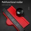 Universal Multifunctional Contour Gauge: Irregular Woodworking & Curve Measuring Ruler