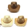 Straw Hat For Men Summer Sun Protection Wide Brim Traveller Accessory