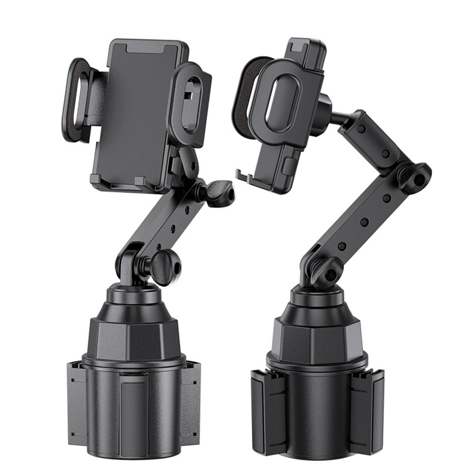 

Upgraded Cup Phone Holder For Car, Universal No Shaking Cup Holder Phone Mount With Expandable Base For Car Truck, Adjustable Holder One Size