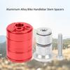 6pcs   Headset Spacer Aluminium Alloy Bike Handlebar Stem Spacers for Mountain Bike