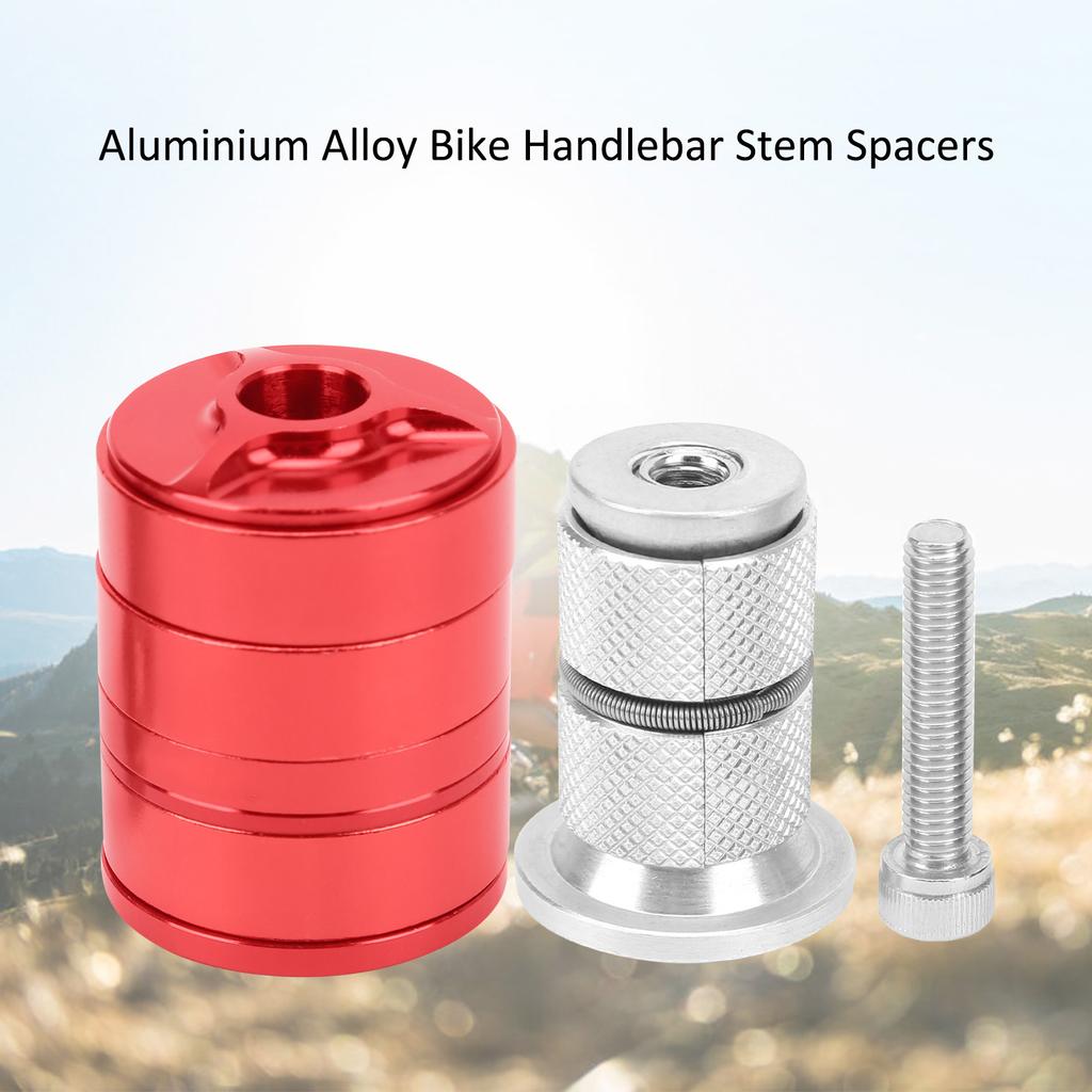 6pcs   Headset Spacer Aluminium Alloy Bike Handlebar Stem Spacers for Mountain Bike