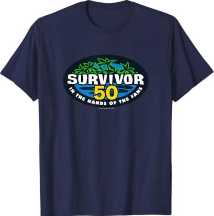 Survivor Season 50 Logo Officially Licensed T-Shirt XS