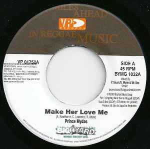 7inch Record PRINCE MYDAS / CARL HENRY - Make Her Love Me / Homie's Girl VP01752 VP Records, Big 2003 US Reggae, Ska & Dub Used