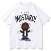 Zabawna Koszulka Meme Kendrick Lamar MUSZTARDOWA Unisex Krótki Rękaw Hip Hop 100% Bawełna Graficzna Letnia Luźna Odzież dla Miłośników Muzyki...