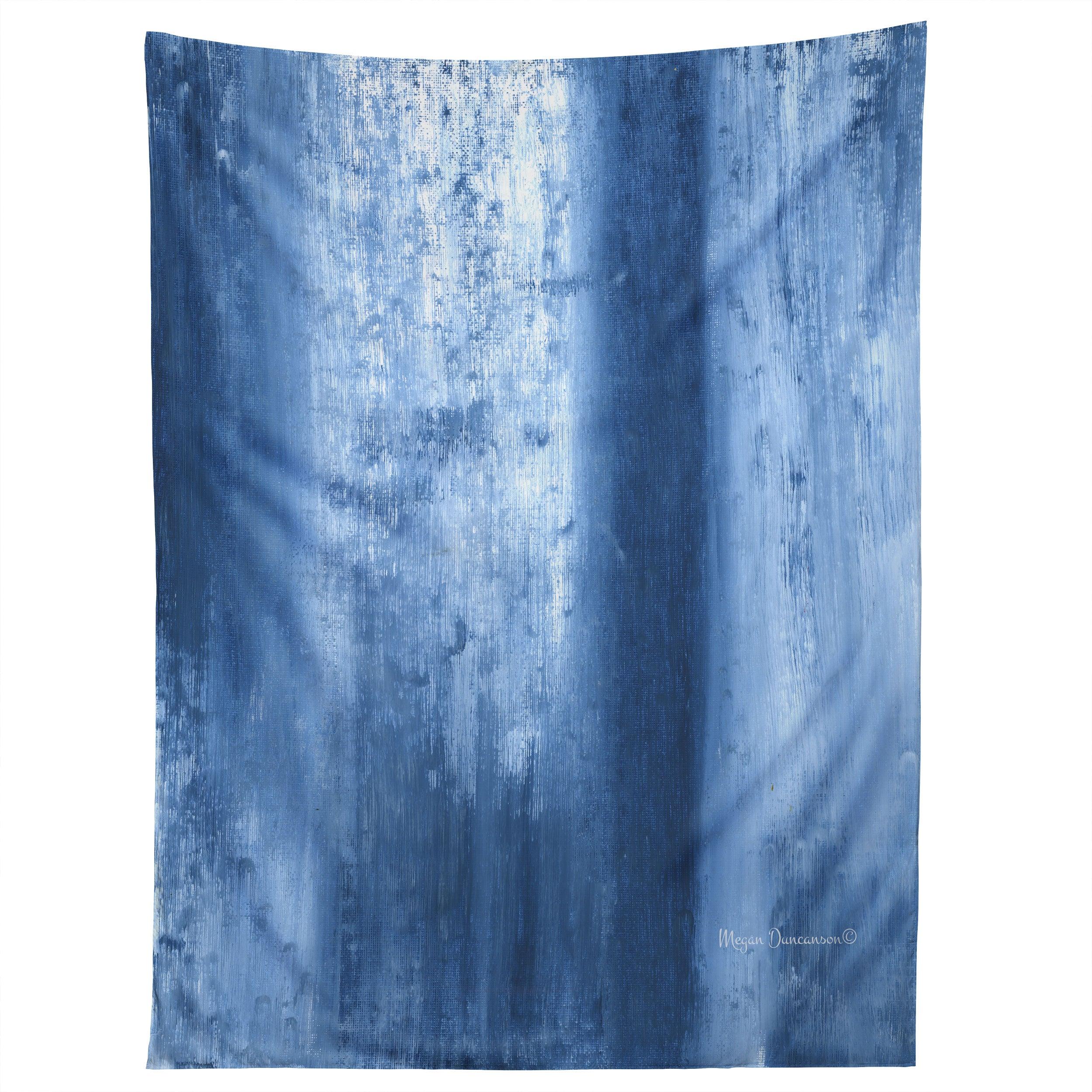 BLUE LAKE tapestry 75x100
