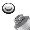 3.39 inch Kitchen Sink Stopper Stainless Steel Garbage Disposal Plug Standard Kitchen Drain Size of 86mm Diameter