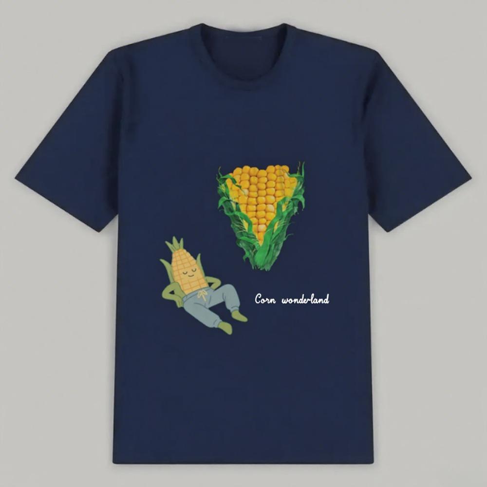 Trend Printing Emerging Art Daily Style Cotton Short-sleeved T-shirt Women's New Street Style Couple Tide Brand Breathable Tops