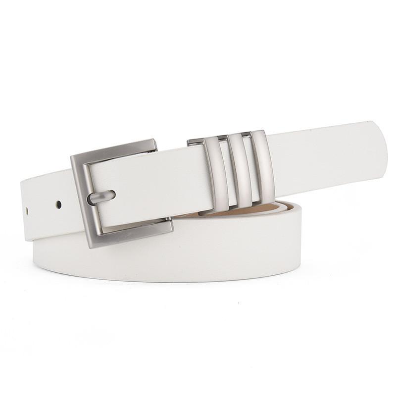 Fashionable Versatile Women's Pu Leather Belt For Chic Denim Dresses In 2023