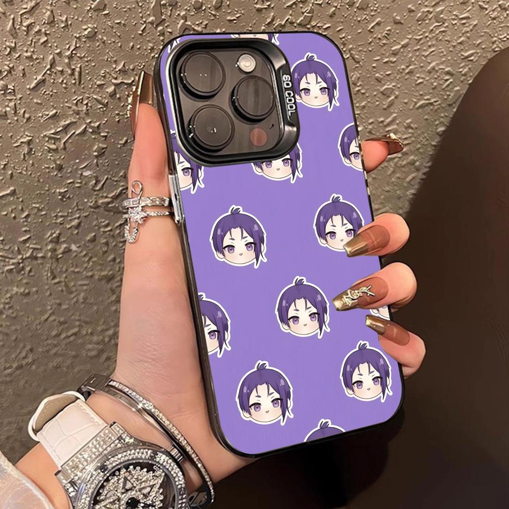 

Blue Lock Reo Mikage Translucent Mobile Phone Case for iPhone 17 16 15 14 13 12 11 X XR XS Air Pro Max Plus Colorful Cover iPhone X