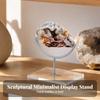 Metal Mineral and Crystal Display Stand Stable for Shelves